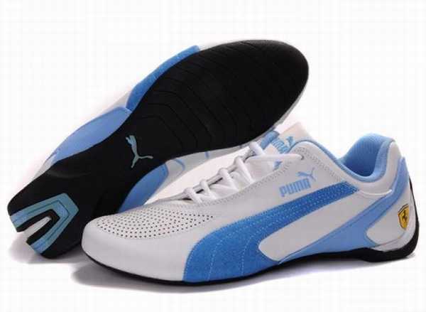 basket puma ferrari blanche homme